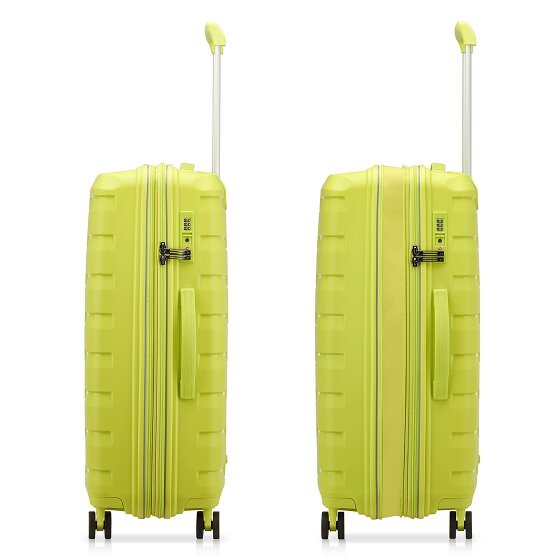 Roncato Skyline 2.0 4 ruote Set di valigie 3 pezzi con piega di espansione