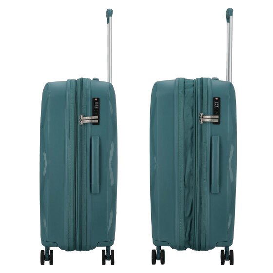 Gabol Infinity 4 ruote Carrello 66 cm con piega di espansione