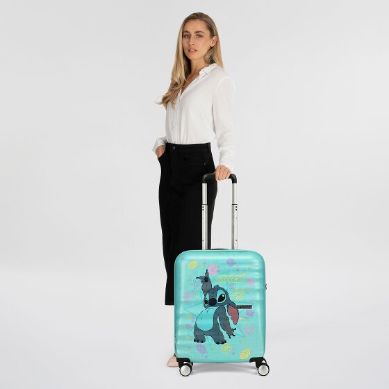American Tourister Wavebreaker Disney 4 ruote Carrello della cabina 55 cm