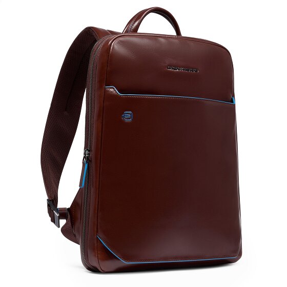 Piquadro Blue Square Zaino da giorno Protezione RFID Pelle 37 cm Scomparto per laptop