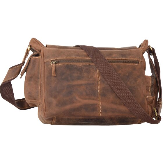 Greenburry Messaggero vintage II in pelle 39 cm