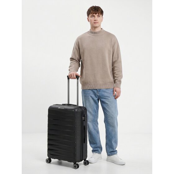 Franky London 4 ruote Carrello M 65 cm espandibile