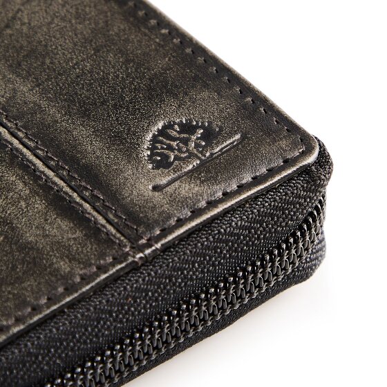 Greenburry Destressed Portafoglio Protezione RFID Pelle 10.5 cm