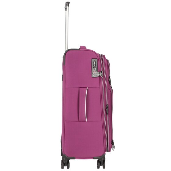 d&n Travel Line 9204 4 ruote Carrello M 66 cm con piega di espansione