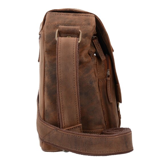Greenland Nature Montenegro Borsa a tracolla in pelle 22 cm