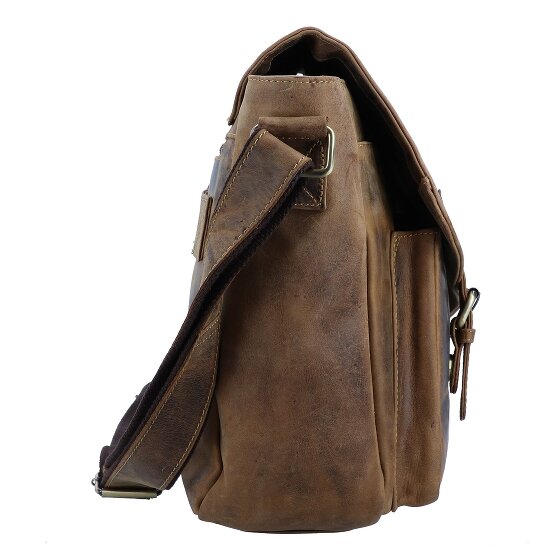 Greenburry Vintage Messaggero Pelle 40 cm Scomparto per laptop