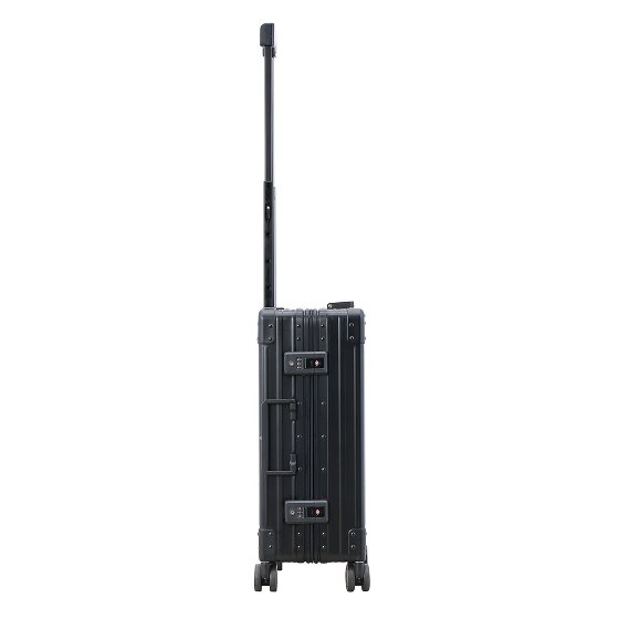 Aleon Traveler International Trolley cabina a 4 ruote in Alluminio, 55 cm