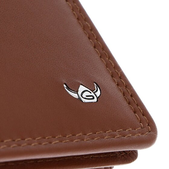 Golden Head Polo Portafoglio Protezione RFID Vera Pelle 10 cm