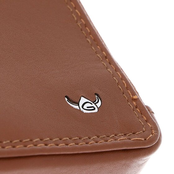 Golden Head Polo Portafoglio chiave Vera Pelle 11 cm