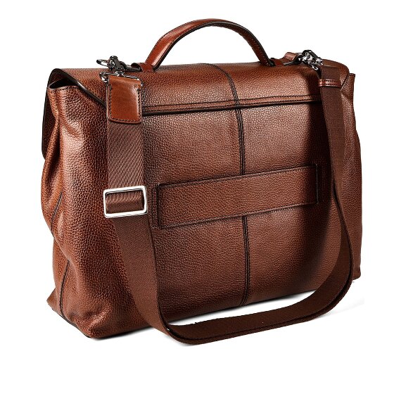 The Bridge Biagio Cartella Messenger Vera Pelle 41 cm Vano porta PC