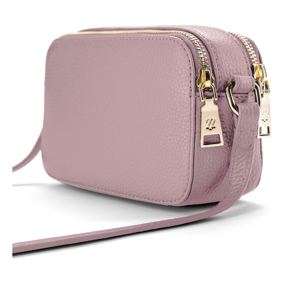Lazarotti Borsa a tracolla in pelle Bologna Camera-Bag in pelle con doppia cerniera, 18 cm