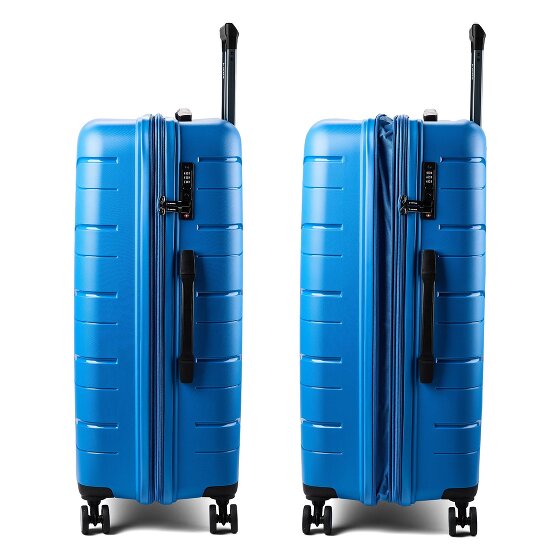 Polestream Strz by Asteroid 4 ruote Carrello L 74 cm con piega di espansione