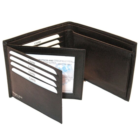 Golden Head Portafoglio Colorado RFID in pelle 12 cm