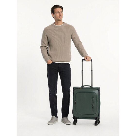Mandarina Duck Eco Coated 4 ruote Trolley cabina S 55 cm