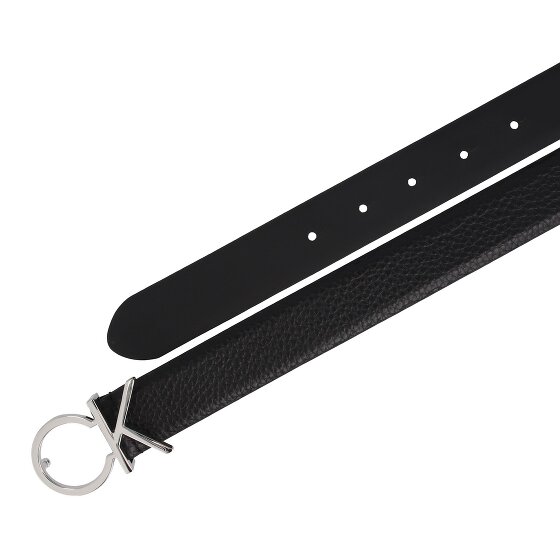 Calvin Klein CK Logo Cintura Pelle