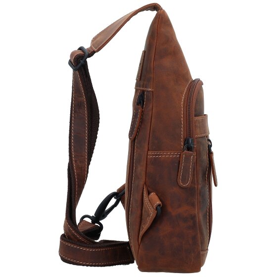 Jack Kinsky Baltimore 17 Borsa a tracolla in pelle 30 cm
