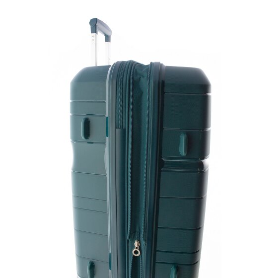 Gladiator 3800 4 ruote Carrello 77 cm con piega di espansione