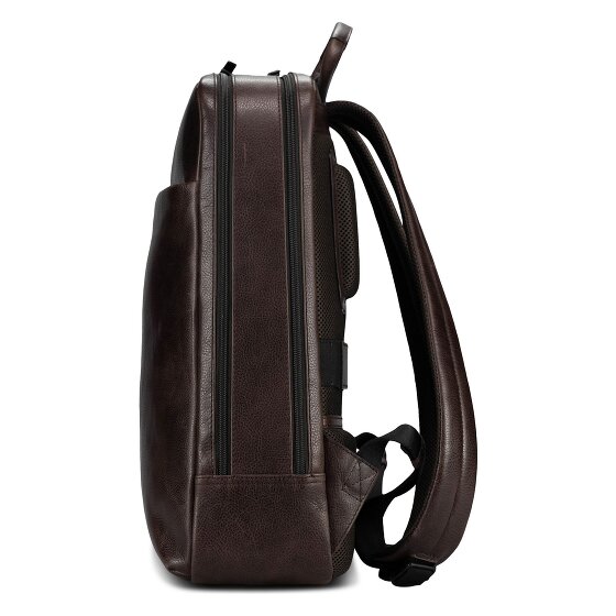 Jost London Zaino da giorno Vera Pelle 44 cm Vano porta PC