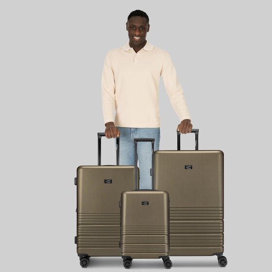 camel active Hanoi 4 ruote Set di valigie 3 pezzi con piega di espansione camel active Hanoi 4 ruote Set di valigie 3 pezzi con piega di espansione