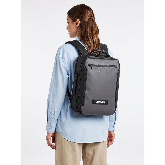 Piquadro Zaino da viaggio Rover con scomparto per laptop da 40 cm e protezione RFID