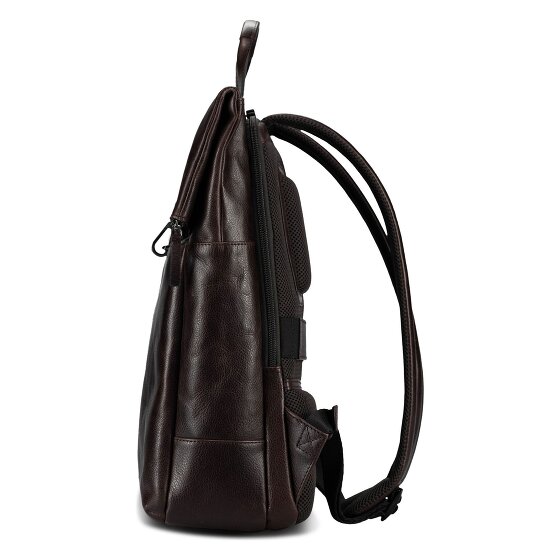Jost London Zaino da giorno Vera Pelle 44 cm Vano porta PC