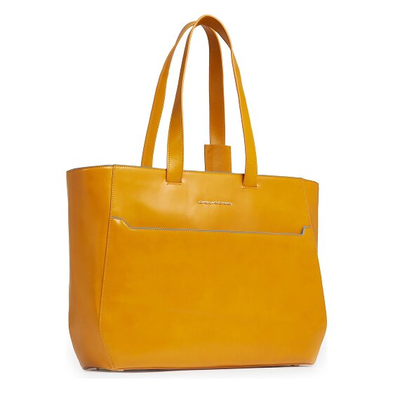Piquadro Blue Square Borsa shopper Vera Pelle 40 cm