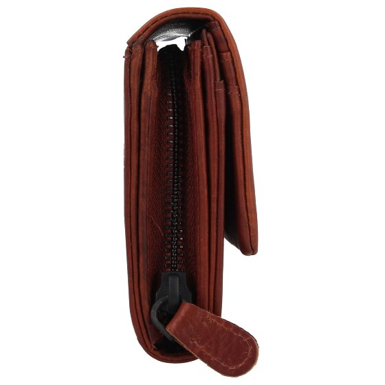 Jack Kinsky Risör Portafoglio Protezione RFID Pelle 19 cm