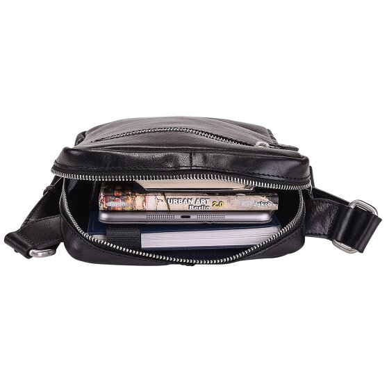 Leonhard Heyden Cambridge Borsa a tracolla in pelle 18 cm