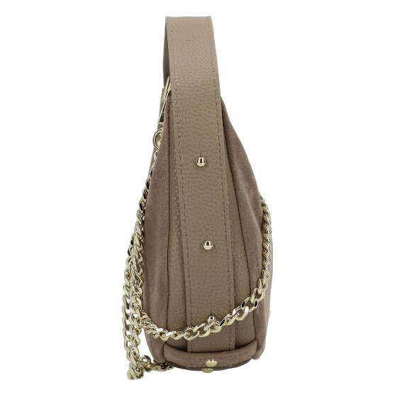 Hey Marly Lifetime Sister Suede Borsa a spalla Vera Pelle 25 cm