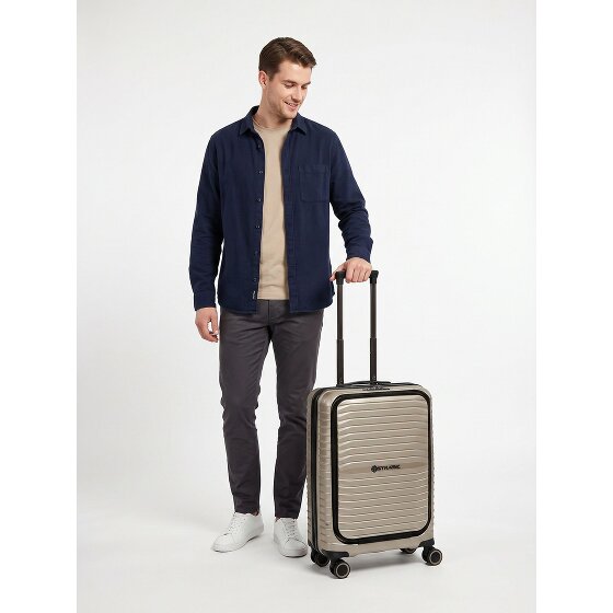 Stratic Bright + 4 ruote Trolley cabina 55 cm Vano porta PC