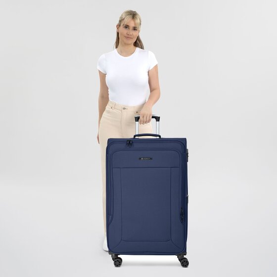 Franky Melbourne 3.0 Carrello a 4 ruote da 79 cm con piega ad espansione