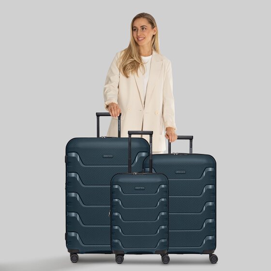 Smartbox Edition 01 4 ruote Set di valigie 3 pezzi con piega di espansione