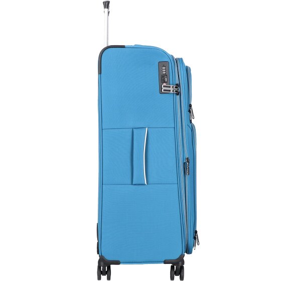 d&n Travel Line 9204 4 ruote Carrello L 76 cm con piega di espansione