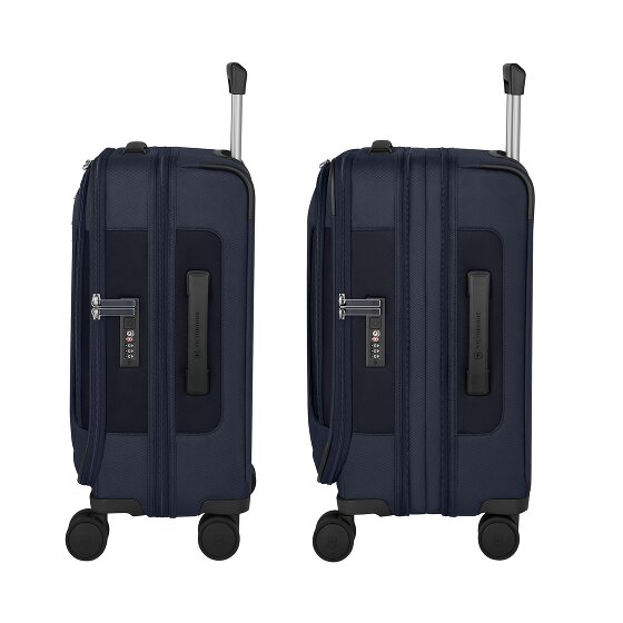 Victorinox Werks Traveler 7.0 4 ruote Carrello della cabina 55 cm Scomparto per laptop con piega di espansione