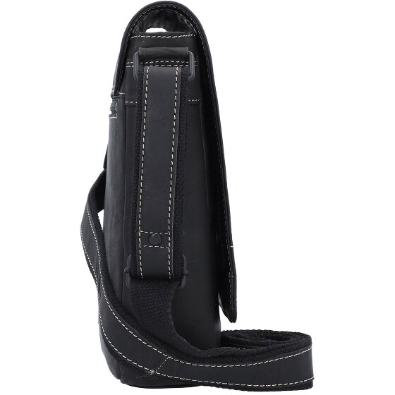 Jack Kinsky Baltimore 3 Borsa a tracolla in pelle 19 cm