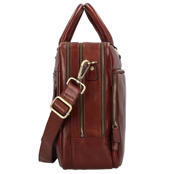 Leonhard Heyden Cartella Cambridge in pelle 40 cm