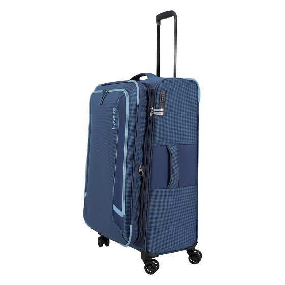 Travelite Corsiica 4 ruote Carrello L 77 cm con piega di espansione
