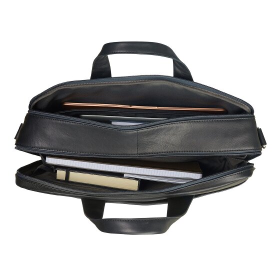 Leonhard Heyden Hamburg Cartella in pelle 40 cm Scomparto per laptop