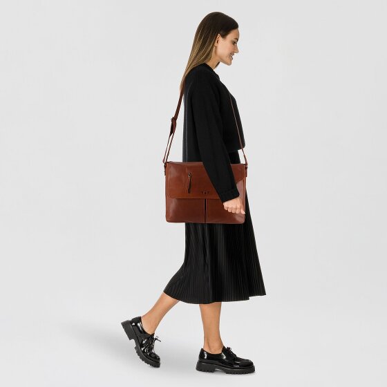 Greenburry Vintage Cartella Messenger Pelle 40 cm Scomparto per laptop