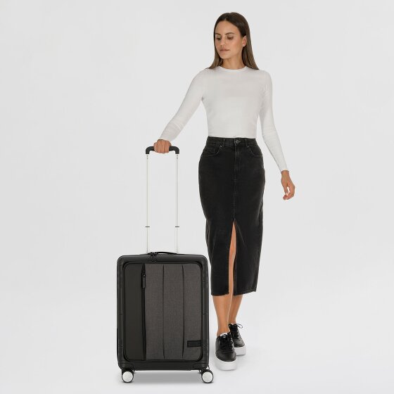 American Tourister Hello Cabin 4 ruote Carrello della cabina 55 cm Scomparto per laptop