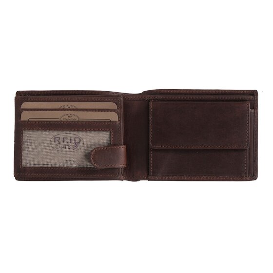 The Chesterfield Brand Marvin Portafoglio Protezione RFID Pelle 10 cm