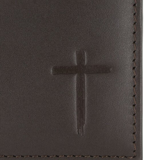 oxmox Leather Portafoglio Protezione RFID Vera Pelle 11 cm