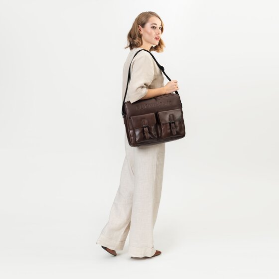 Farmhood Memphis Cartella Messenger Pelle 38 cm Scomparto per laptop