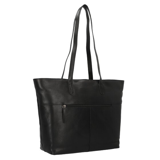Greenburry Pure Black Borsa shopper Pelle 35 cm Scomparto per laptop