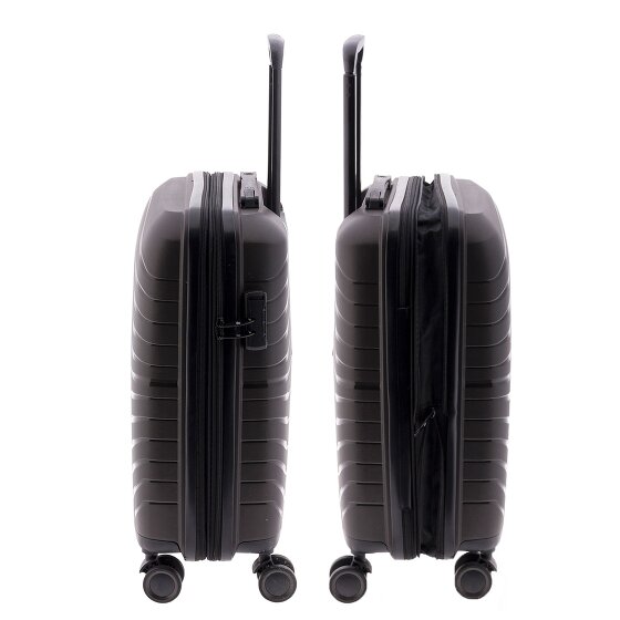 Gladiator 3400 4 ruote Carrello della cabina 55 cm con piega di espansione