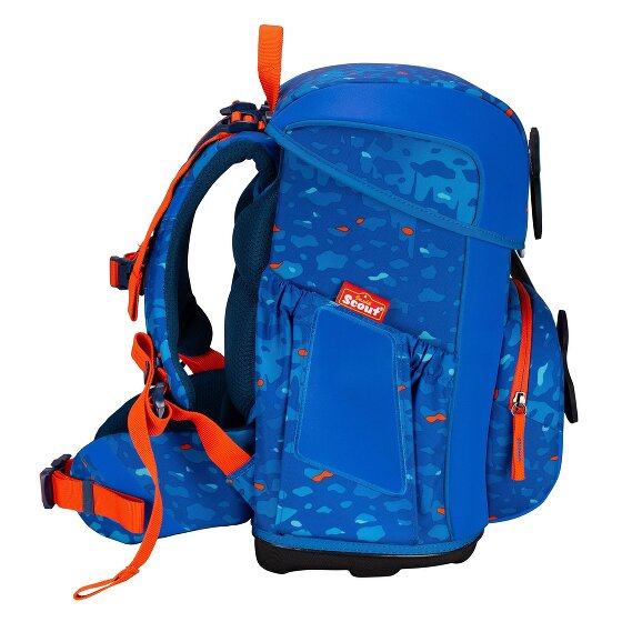 Scout Neo Exklusiv Superflash Set di borse per la scuola 4 pezzi