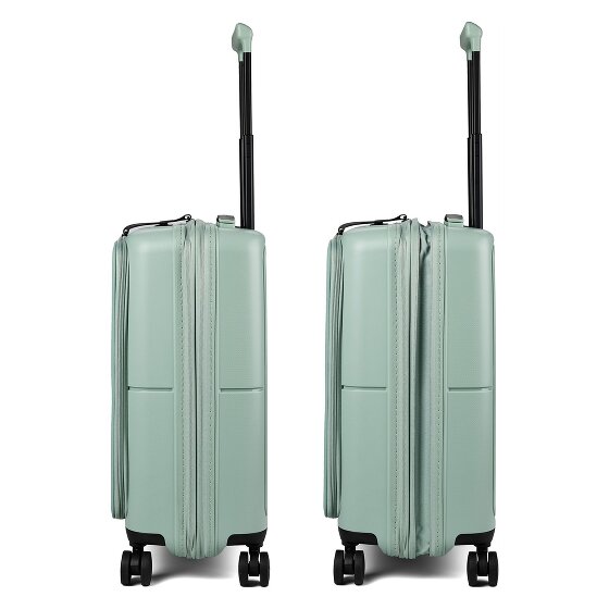 American Tourister Dashpop 4 ruote Carrello della cabina 55 cm con piega di espansione