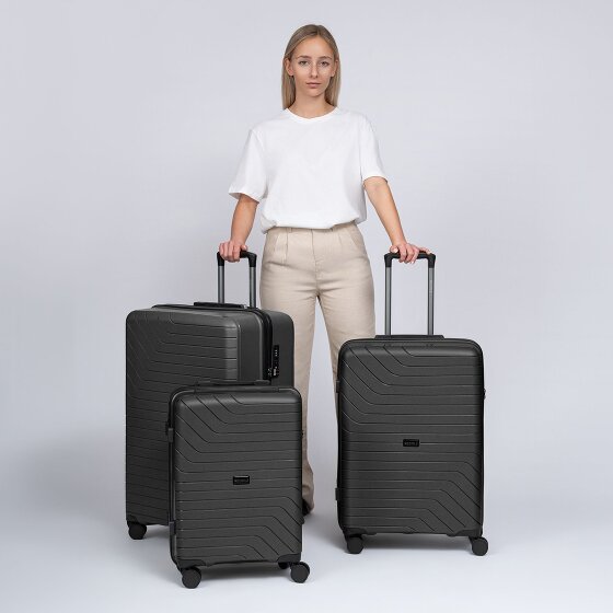 Redolz Essentials 05 3-SET 4 ruote Set di valigie 3 pezzi