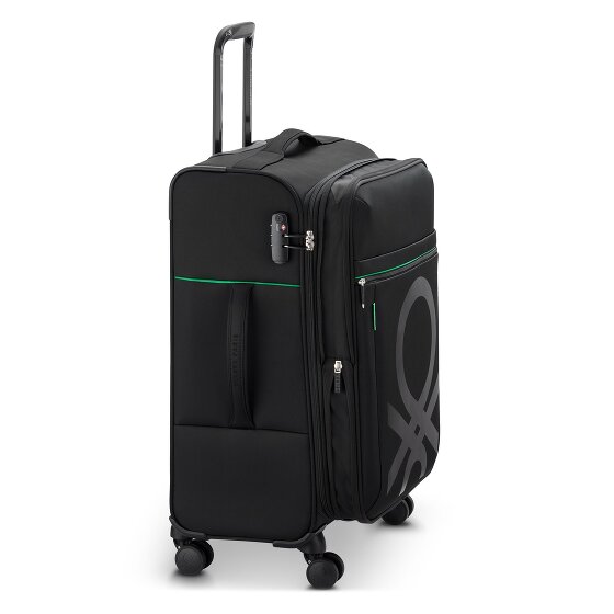 Delsey Paris x United Colors of Benetton Colour Block Set di valigie a 4 ruote 3 pezzi.