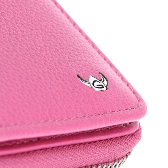 Golden Head Madrid Portafoglio Protezione RFID Vera Pelle 11.5 cm